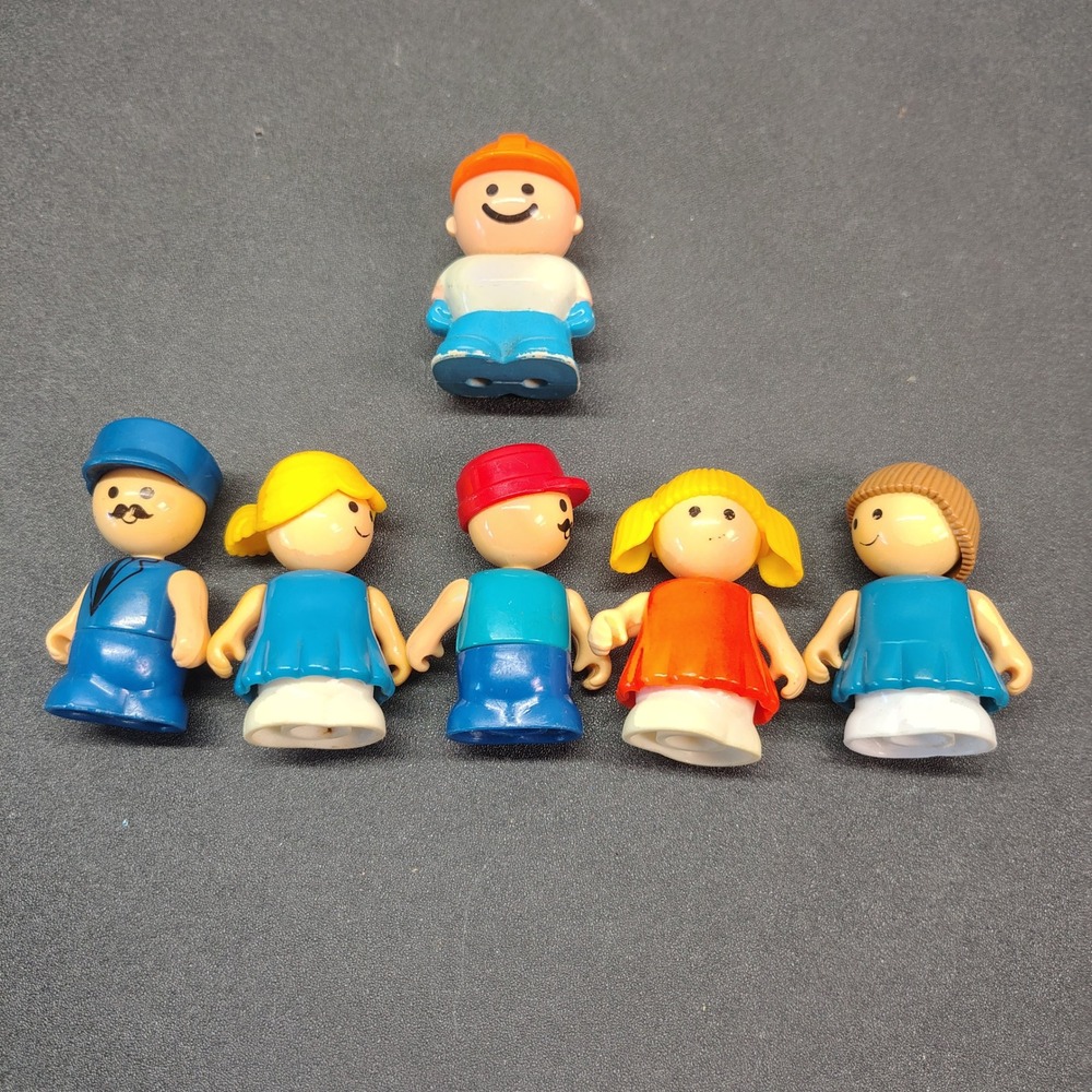 Fisher Price Little Playmates Figures Kids Multicolor Vintage 90s Lot